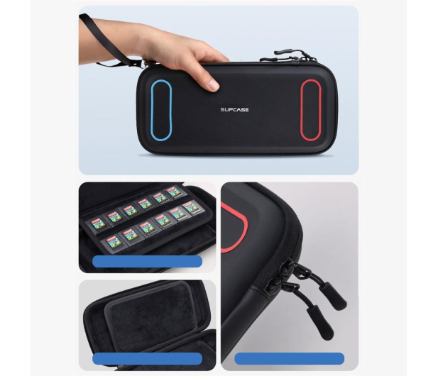 Supcase Carrying Mini Nintendo Switch 2 Black - 1346106 - zdjęcie 4